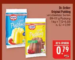 Marktkauf Dr. oetker original pudding vanilla Angebot