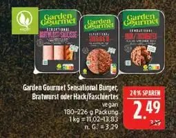 Marktkauf Garden gourmet sensational bratwurst Angebot