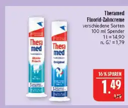 Marktkauf Theramed atem-frisch fluorid-zahncreme Angebot