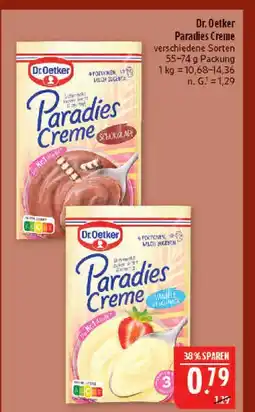 Marktkauf Dr. oetker paradies creme schokolade Angebot
