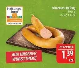 Marktkauf Leberwurst im ring Angebot