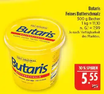 Marktkauf Butaris feines butterschmalz Angebot