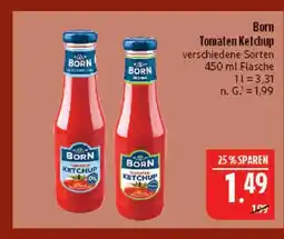 Marktkauf Born tomaten ketchup 0% Angebot