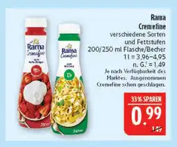 Marktkauf Rama cremfine zum aufschlagen Angebot