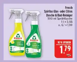 Marktkauf Frosch spiritus glas dusche & bad-reiniger Angebot