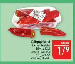 Marktkauf Spitzpaprika rot Angebot