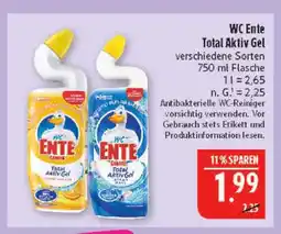 Marktkauf Wc ente total aktiv gel citrus Angebot