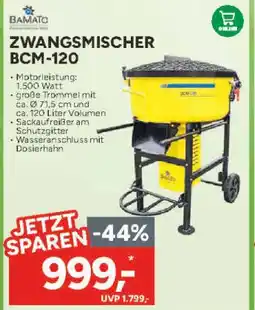 Marktkauf Bamato zwangsmischer bcm-120 Angebot