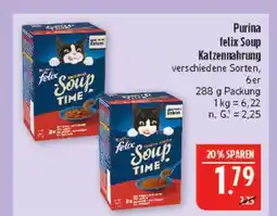 Marktkauf Purina felix soup katzennahrung Angebot