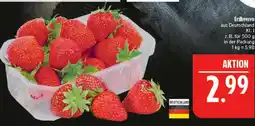 Marktkauf Erdbeeren Angebot