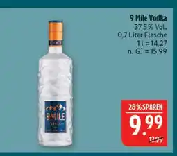 Marktkauf 9 mile vodka Angebot