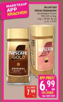 Marktkauf Nescafé gold original Angebot