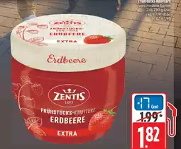 Marktkauf Zentis frühstücks-konfitüre erdbeere extra Angebot
