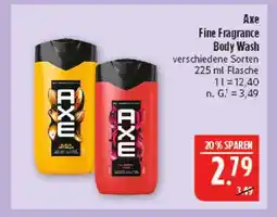 Marktkauf Axe fine fragrance body wash Angebot