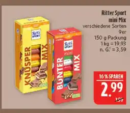 Marktkauf Ritter sport knusper mix Angebot