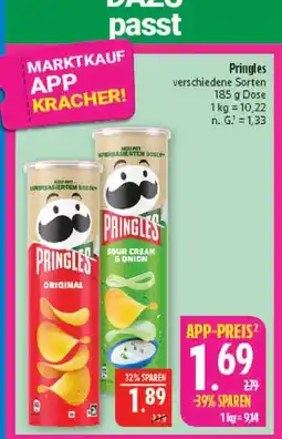 Marktkauf Pringles original Angebot