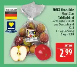 Marktkauf Edeka herzstücke magic star tafeläpfel rot Angebot