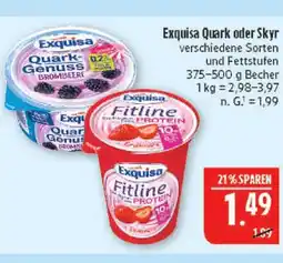 Marktkauf Exquisa quark genuss brombeere Angebot