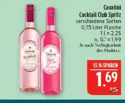 Marktkauf Cavatini cocktail club spritz wild berry Angebot