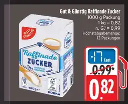 Marktkauf Gut & günstig raffinade zucker Angebot