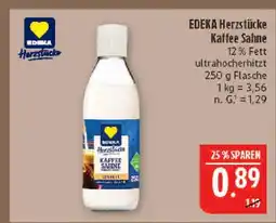 Marktkauf Edeka herzstücke kaffee sahne Angebot