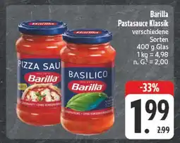 Edeka Barilla pizza sauce Angebot