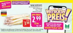Marktkauf Spargel weiß/violett Angebot