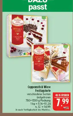 Marktkauf Coppenrath & wiese festtagstorte Angebot