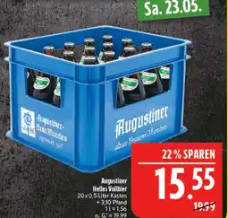 Marktkauf Augustiner helles vollbier Angebot