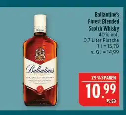 Marktkauf Ballantine's finest blended scotch whisky Angebot