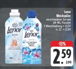Edeka Lenor sensitiv Angebot