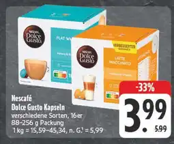 Edeka Nescafé dolce gusto kapseln flat white Angebot