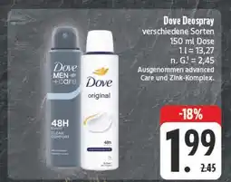 Edeka Dove men+care Angebot
