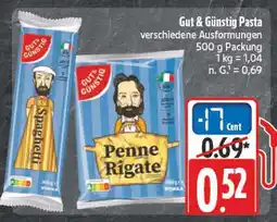 Edeka Gut & günstig spaghetti Angebot