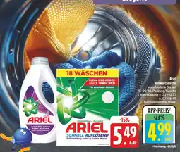 Edeka Ariel ariel vollwaschmittel flüssig Angebot