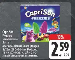 Edeka Capri-sun freezies Angebot