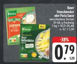 Edeka Knorr feinschmecker sauce Angebot