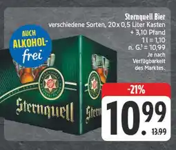 Edeka Sternquell bier Angebot