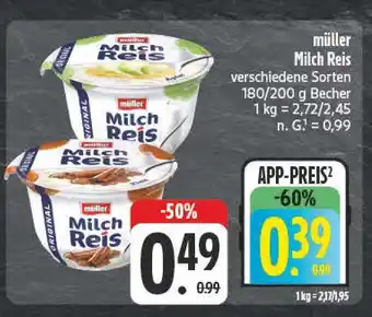 Edeka Müller milch reis Angebot