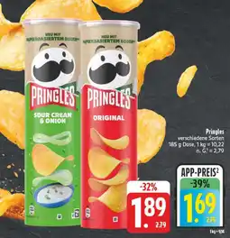 Edeka Pringles sour cream & onion Angebot
