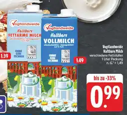 Edeka Vogtlandweide haltbare fettarme milch Angebot