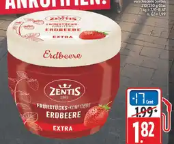 Edeka Zentis frühstücks-konfitüre erdbeere extra Angebot