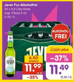 Netto Marken-Discount Jever fun alkoholfreis bier Angebot