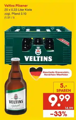 Netto Marken-Discount Veltins pilsener Angebot
