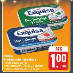 Edeka Exquisa der sahnige kräuter Angebot