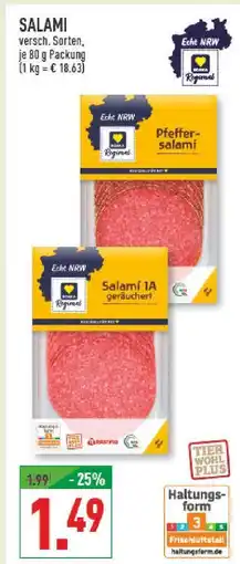 Marktkauf Echte nrw pfeffersalami Angebot