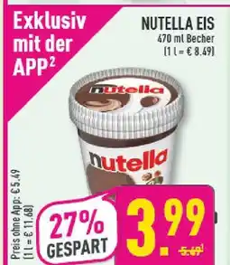 Marktkauf Nutella nutella eis Angebot