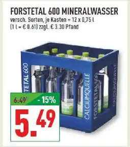 Marktkauf Forstetal 600 mineralwasser Angebot