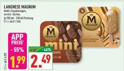 Marktkauf Langnese magnum mini almond Angebot