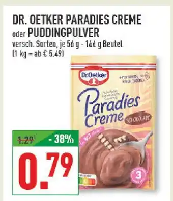 Marktkauf Dr. oetker paradies creme Angebot